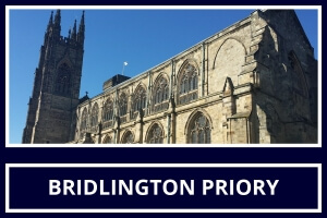 Local Attraction Bridlington Priory Church featured by St Hilda Guest House Bridlington