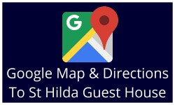 Google map and directions to St Hilda Guest House Bridlington